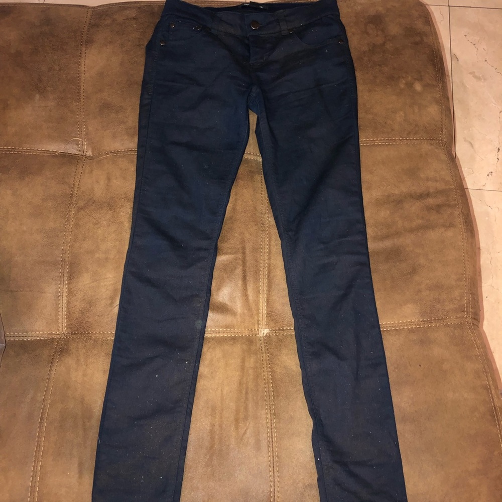 Forever 21 glitter jeans